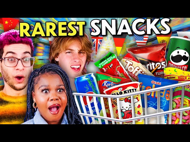 American Teens And Millennials Try Rare International Snacks!