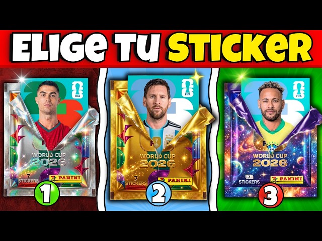 CHOOSE YOUR PANINI PACK😀⚽2026 WORLD CUP🏆🌎30 STICKER Quiz😀Mr Quiz Trivia🤓❤️