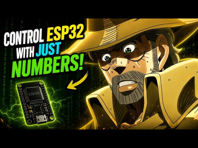 I Controlled an ESP32 With Just Numbers