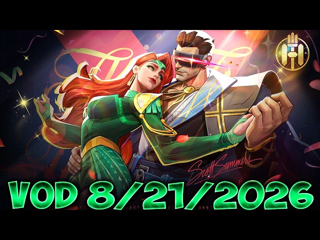 🔴VOD - TOKON IS FIXED?!? & ETERNITY RANKED PUSH, GAMES WITH FRIENDS (8/21/2026)