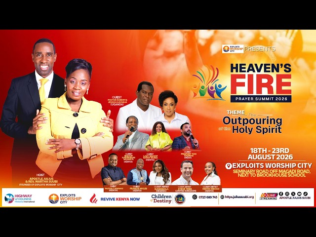 HEAVEN'S FIRE PRAYER SUMMIT 2026 | DAY 6