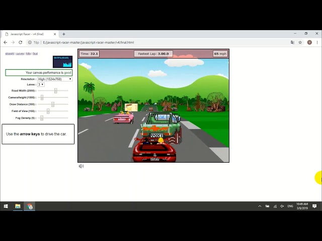Racer Master - HTML5 Soucre Code Game Download