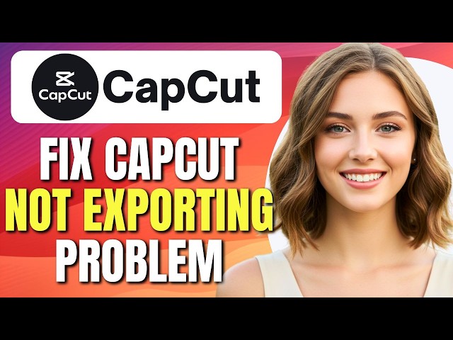 How To Fix CapCut Not Exporting Problem on iPhone | Fix CapCut Export Error | Easy Tutorial