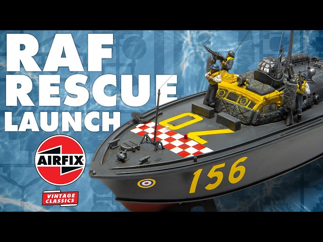 Airfix- RAF Rescue Launch (A05281V)