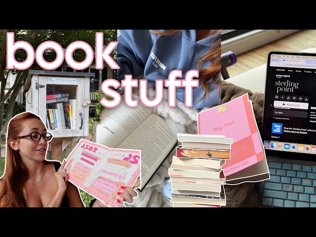 let's do book stuff together 📚 (haul/unhaul, reading vlog + journal updates, sterling point)