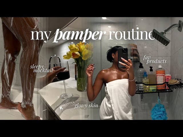NIGHT TIME SHOWER ROUTINE | skincare + staple products + winding down