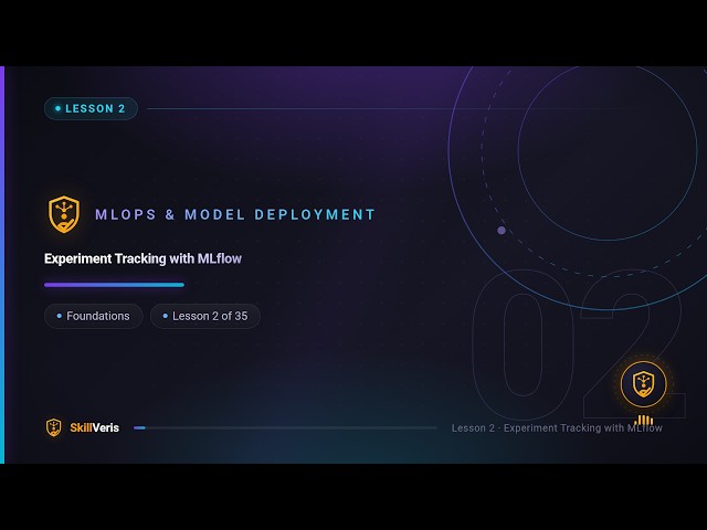 Experiment Tracking with MLflow: Runs, Metrics & Artifacts Explained | MLOps Course Lesson 2