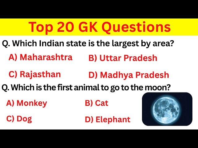 Top WORLD GK Questions || GK Quiz in English || GK Question and answer || General Knowledge