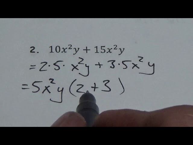 Math 20 2 Factoring: GCF, DoS, Grouping   Lesson