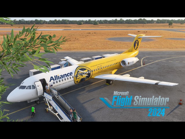 [MSFS2024] Just Flight Fokker 100 Alliance | FIFO OPS Cairns to Trepell