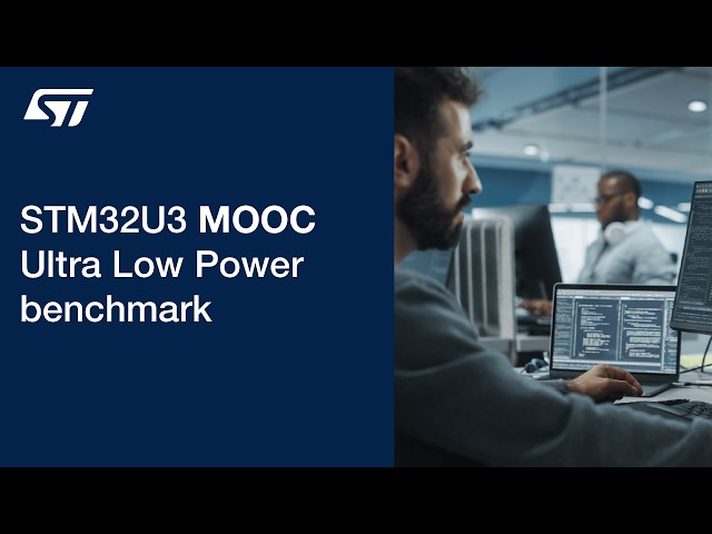 MOOC - STM32U3 demo workshop - 04 Ultra Low Power benchmark
