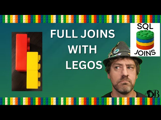 SQL FULL JOIN Explained with Legos