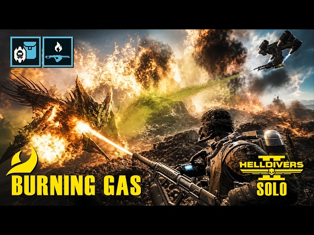 Helldivers 2 – This Fire & Gas Combo Is a Terminid Nightmare | Solo Deathless | Super Helldive
