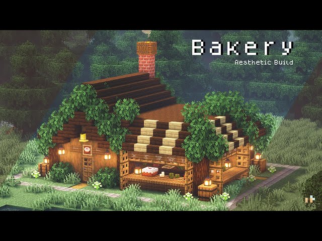 Minecraft: How To Build a ✨🍪 Bakery 🍞✨ Aesthetic | Snishinka