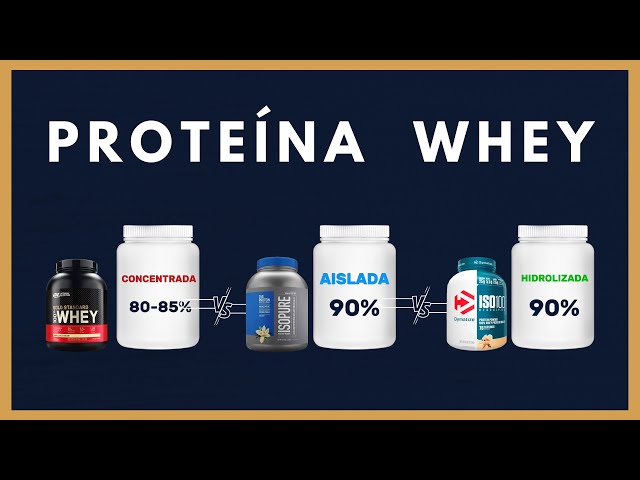Whey Protein: CONCENTRATE vs. ISOLATE vs. HYDROLYZED