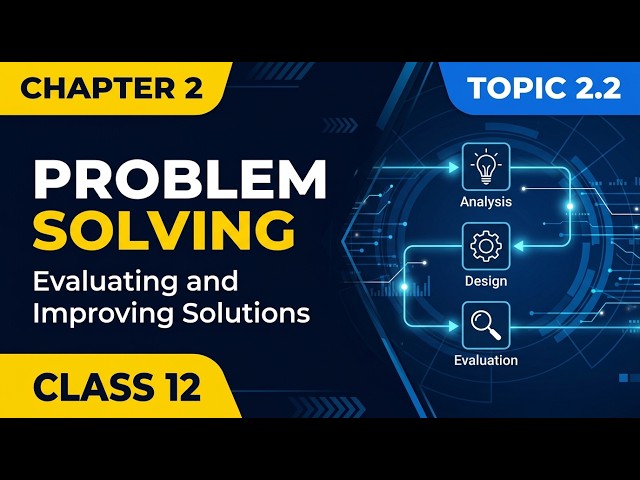 Step-by-step problem solving | Class 12 Computer Science | Topic 2.2 | Urdu