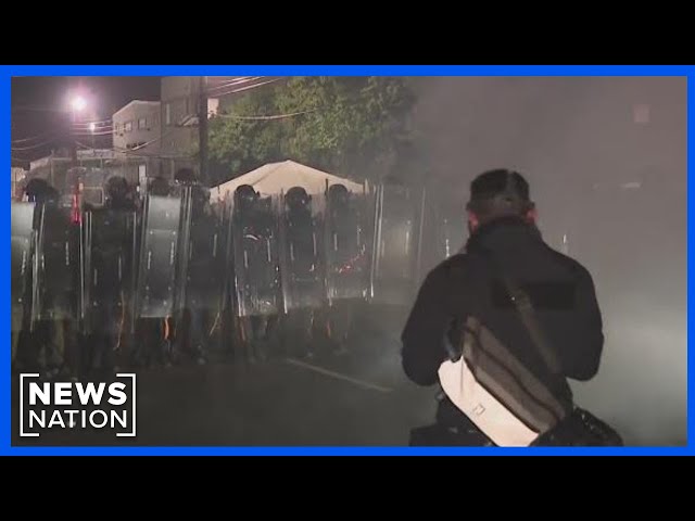 Anti-ICE demonstrations turn violent at NJ detention center | NewsNation Prime