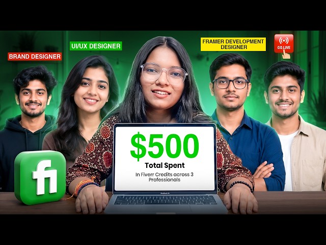 $500. 3 Freelancers. 1 Product. What Fiverr Actually Delivers (Honest Review)