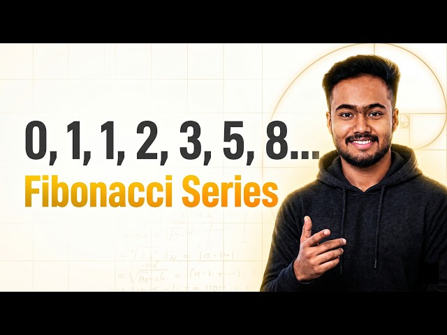 Fibonacci Series Explained | Math + Logic Made Simple 🔥