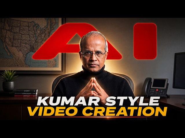 How do I Re-Create TheKumarMethod Viral Instagram Reel with AI? Kumar Style Video Editing