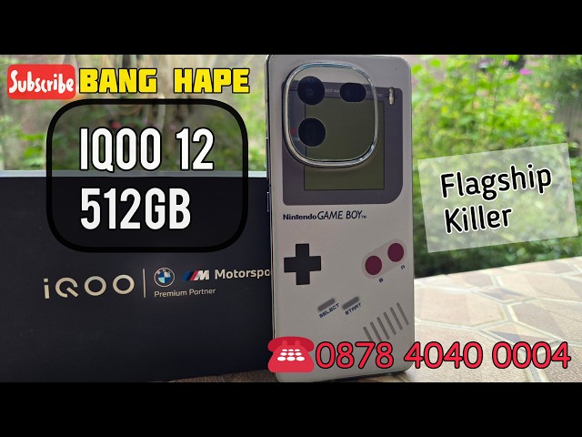 Battle-Ready Phone - iQOO 12 Review in 2026 Bang Hape COD Shopee Tokopedia
