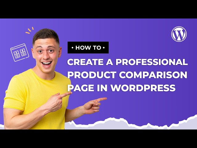 How to Create a Professional Product Comparison Page in WordPress (Google Sheets Sync Included)