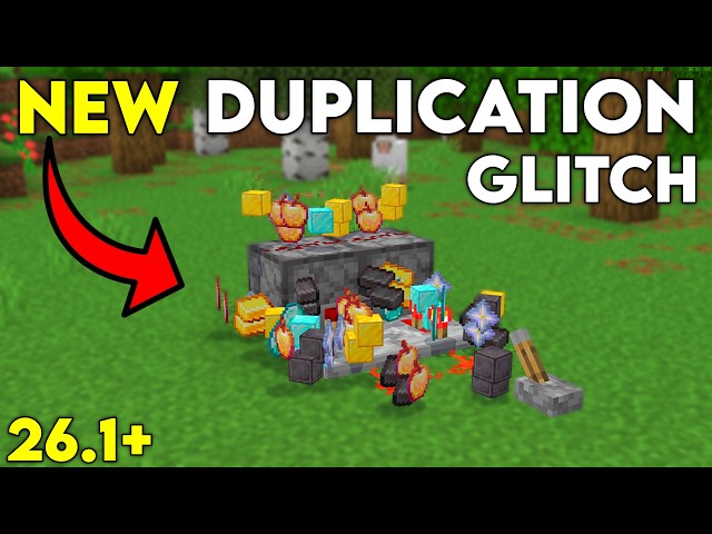 NEW! Infinite Item Duplication Glitch Minecraft Bedrock v26.10+! (Easy Survival)