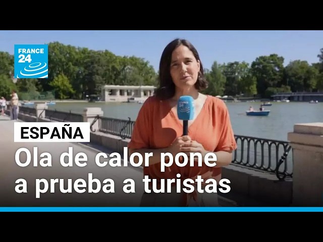 El calor extremo pone a prueba a turistas y comerciantes durante el verano en España