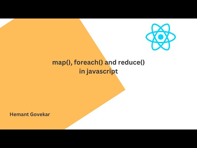 Mastering JavaScript: Map, forEach & Reduce Explained with Examples!