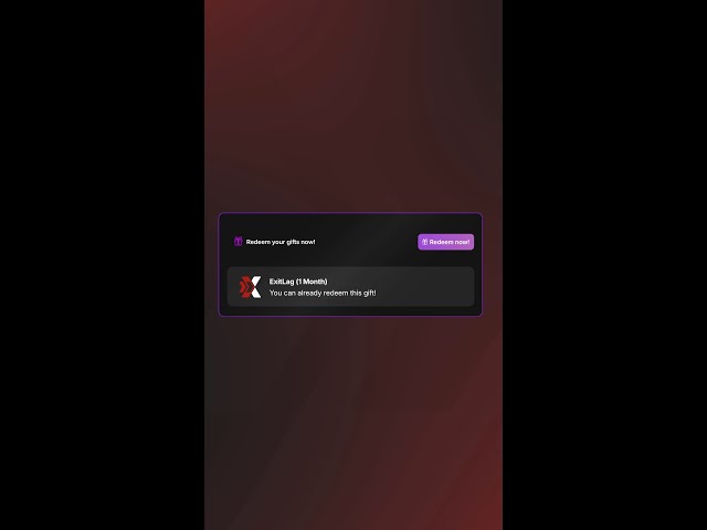 Got an ExitLag code and forgot to activate it? 🎁