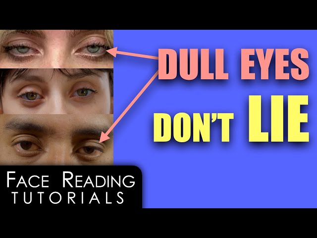 Dull Eyes Don't Lie