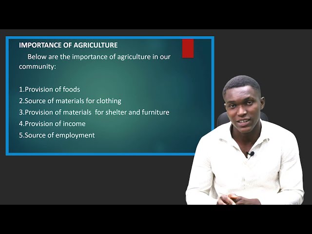 AGRICULTURAL SCIENCE | INTRODUCTION TO AGRICULTURE | EXAMGUIDE | EXAM GUIDE | ZIGMATECH | LEARNING