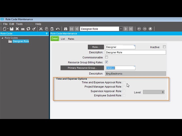 Creating a Role Code - Production Management | Epicor Look & Feel | Epicor ERP