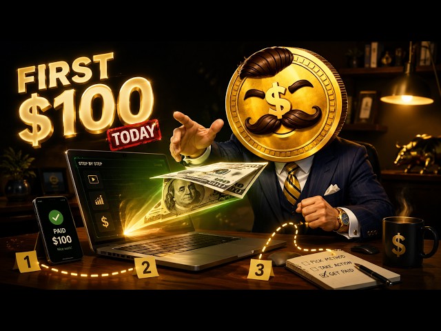 How to Make Your First $100 Online TODAY (Step by Step)