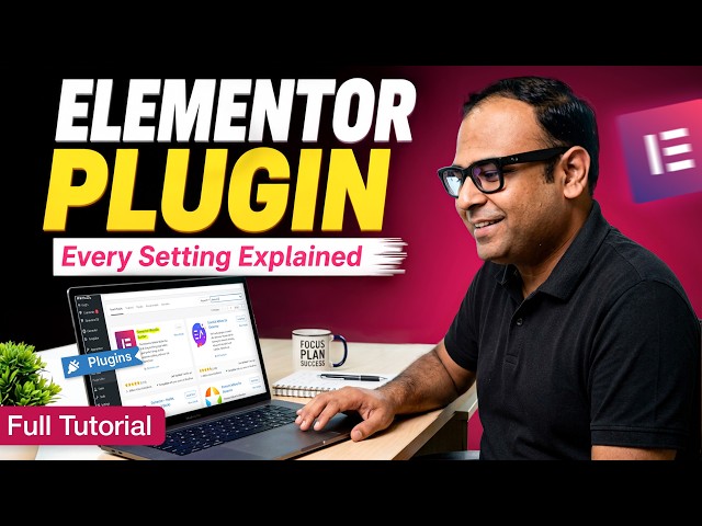 I Explained EVERY Elementor Setting in One Video - Umar Tazkeer