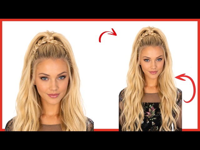 Easy Half Up Hairstyle for Everyday | #halfup #easyhairstyle #everydayhair #quickhair