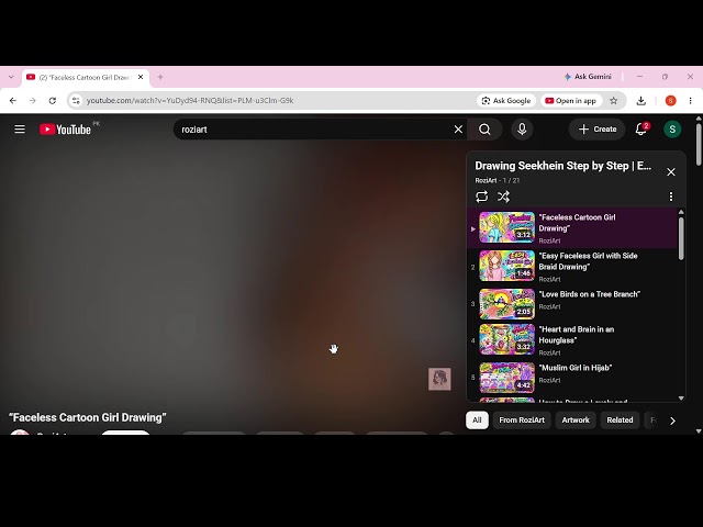 RoziArt Live Stream