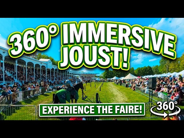 Virtual Reality Jousting! (360° VR Video)