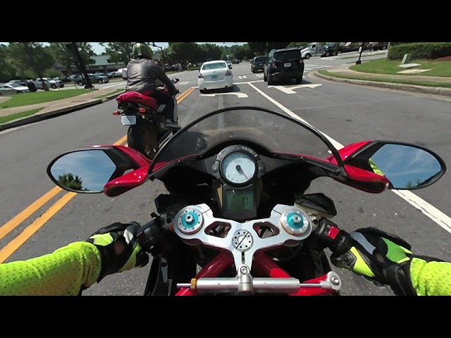Ducati 999R VR ride along