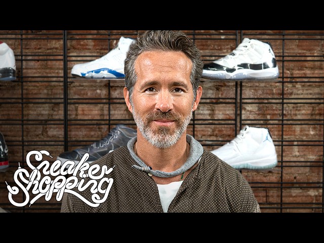 Ryan Reynolds Goes Sneaker Shopping With Complex