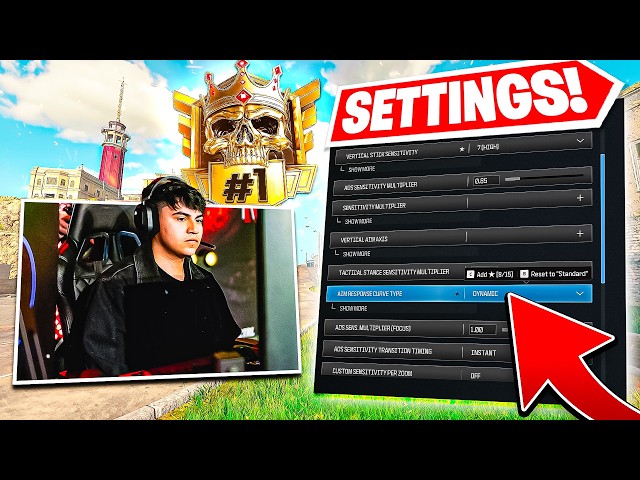 BEST SETTINGS + #1 WARZONE PLAYER