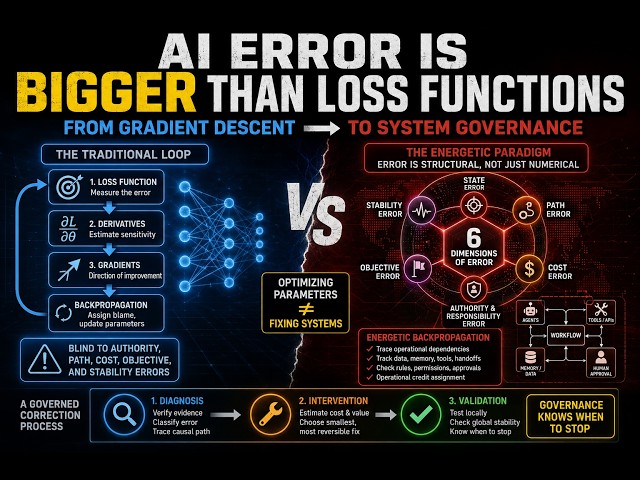 AI Error Is Bigger Than Loss Functions | From Gradient Descent to System Governance