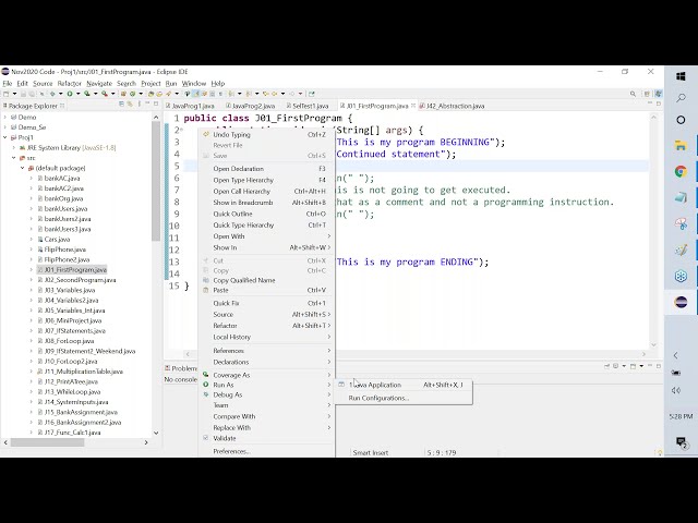 08 Core Java Recap Part 1 QA, Automation Testing and SDET Training
