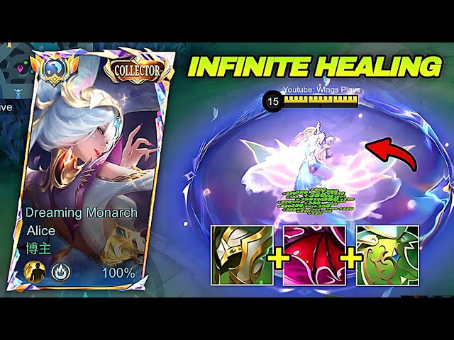 TOP GLOBAL ALICE CAN’T DIE! 😱 BEST UNKILLABLE BUILD & EMBLEM | MLBB 2026