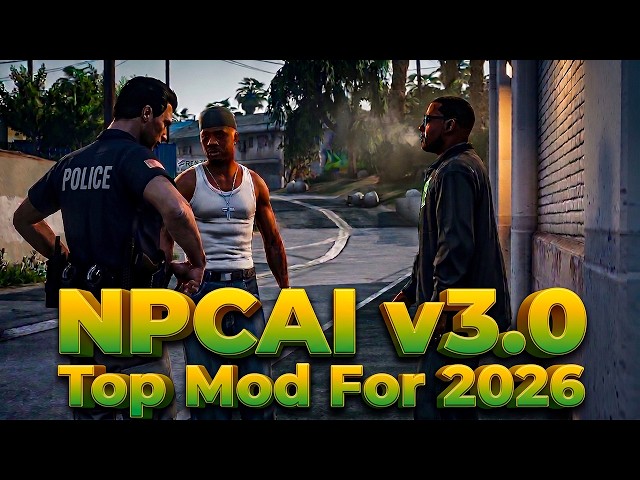 Speak with ANY NPC in GTA 5 - Gamechanger! NPCAI