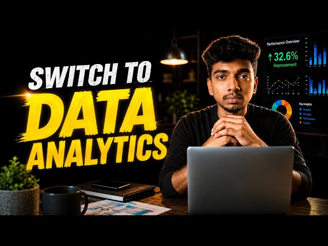 Switch to Data Analytics in 2026: Complete Roadmap for Working Professionals #dataanalytics