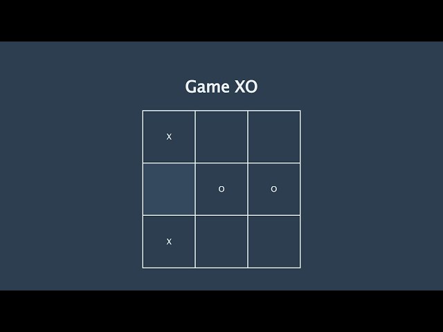 Create a simple Tic Tac Toe "XO" game using HTML, CSS & JavaScript🚀
