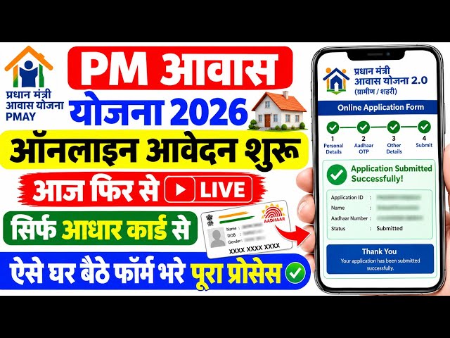 Pradhan Mantri Awas Yojana 2026 Online Apply | PMAY Apply Online 2026 | PM Awas Yojana Apply Online