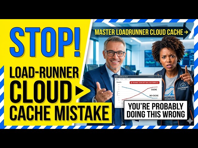 Cache vs No Cache Testing in LoadRunner Cloud — You're Probably Doing This Wrong