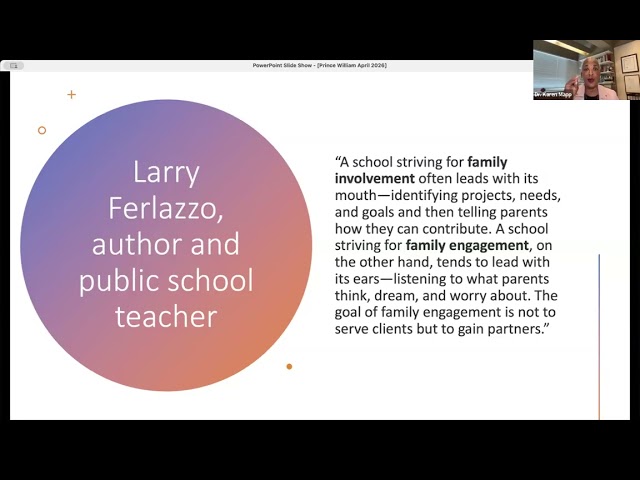 PWCS Family Engagement Series - Empowering Families and Schools